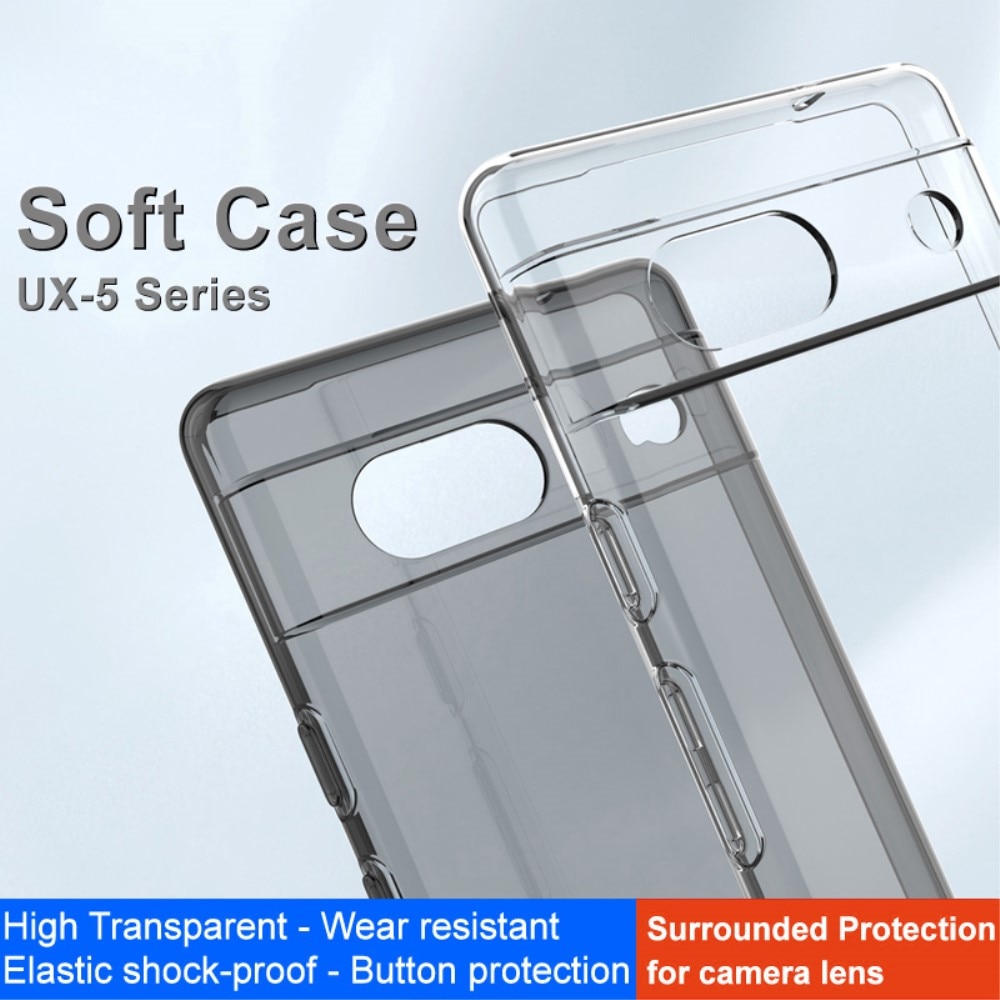 Coque TPU Case Google Pixel 7a, Crystal Clear