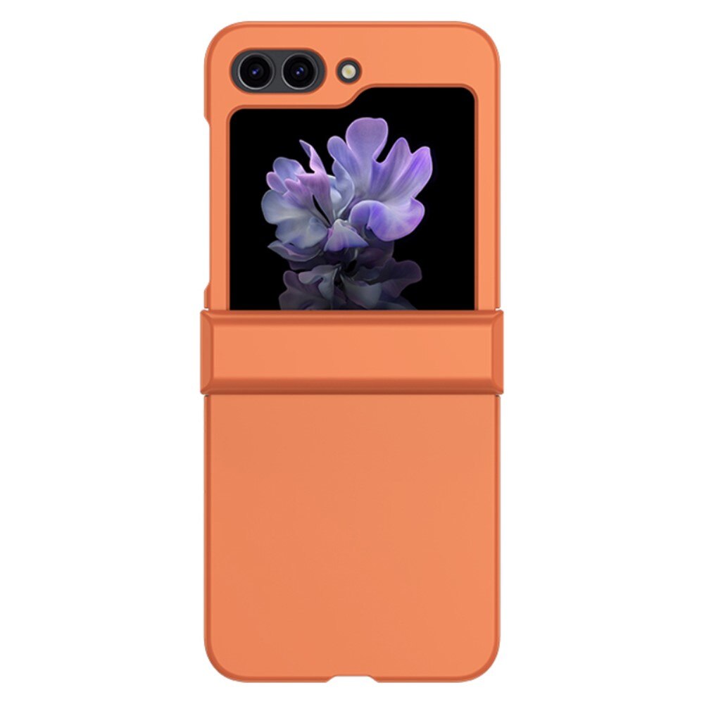Coque dures caoutchoutées Hinge Protection Samsung Galaxy Z Flip 5, orange
