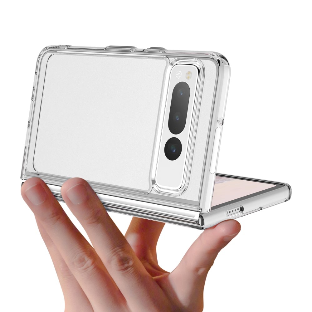 Coque hybride Crystal Hybrid pour Google Pixel Fold, transparent