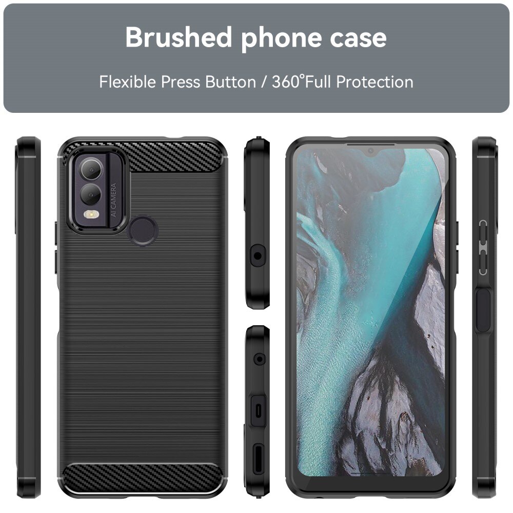 Coque TPU Brushed  Nokia C22, [FÄRG}