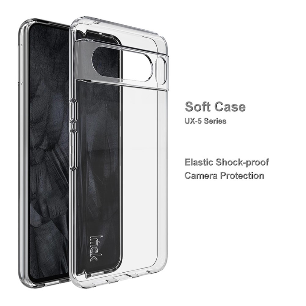 Coque TPU Case Google Pixel 8 Pro, Crystal Clear