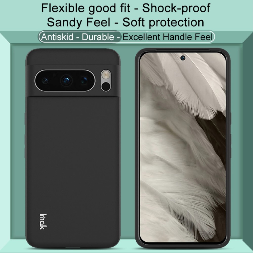 Coque Frosted TPU Google Pixel 8 Pro, Black