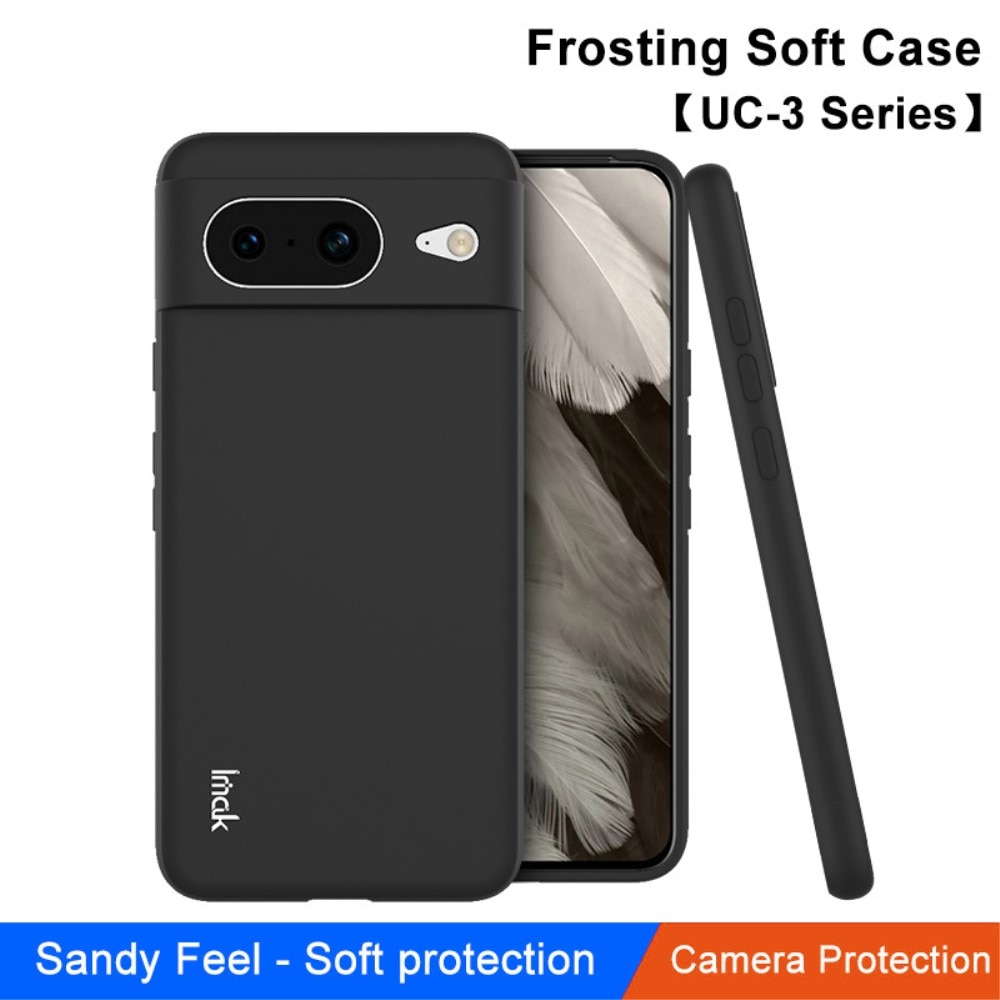 Coque Frosted TPU Google Pixel 8, Black