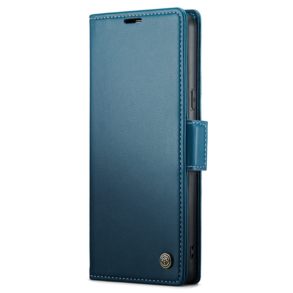 Étui portefeuille mince anti-RFID Google Pixel 8, Bleu