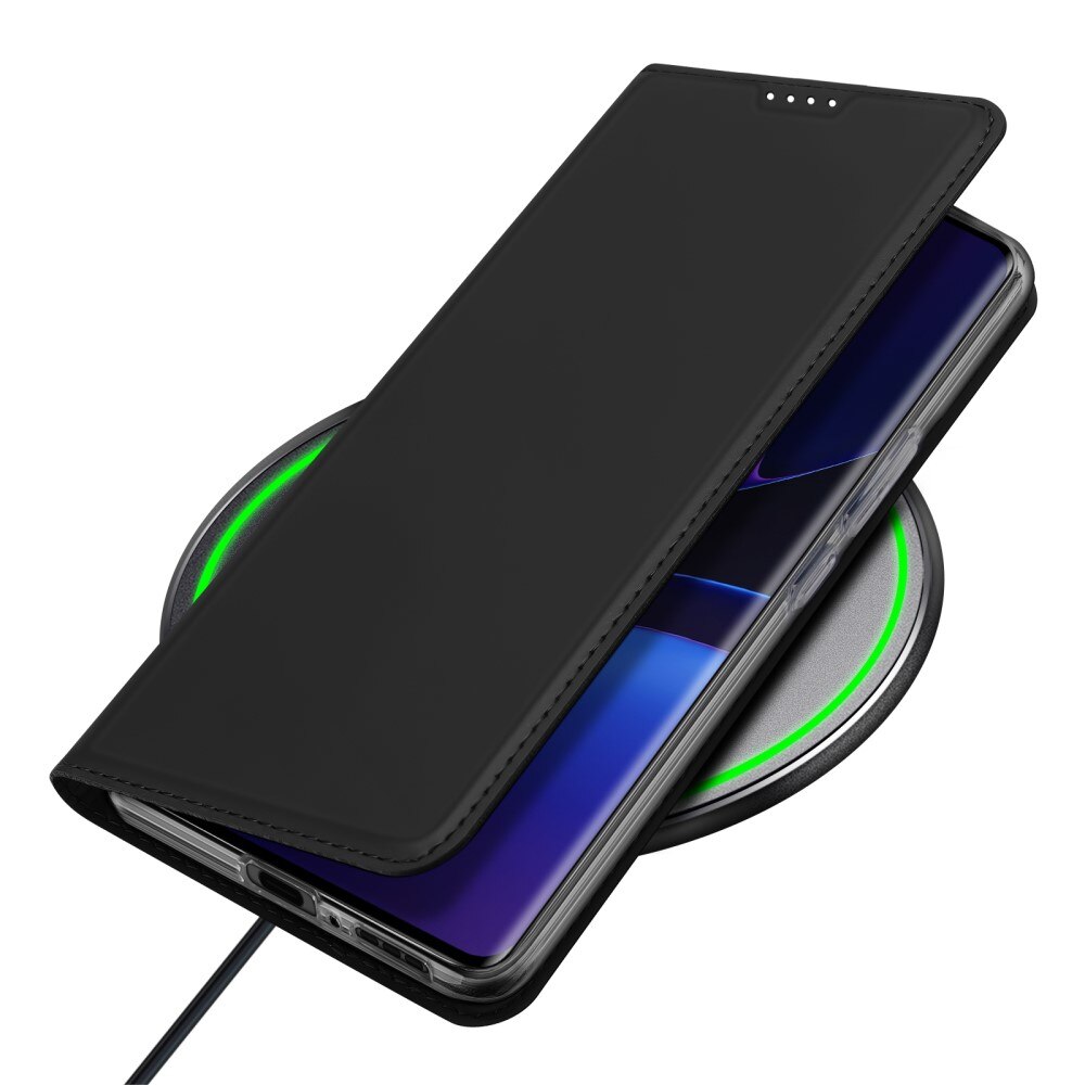 Étui portefeuille Skin Pro Series Motorola Edge 40, Noir