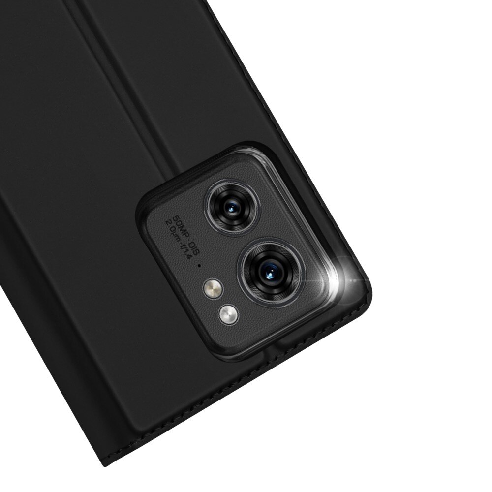 Étui portefeuille Skin Pro Series Motorola Edge 40, Noir
