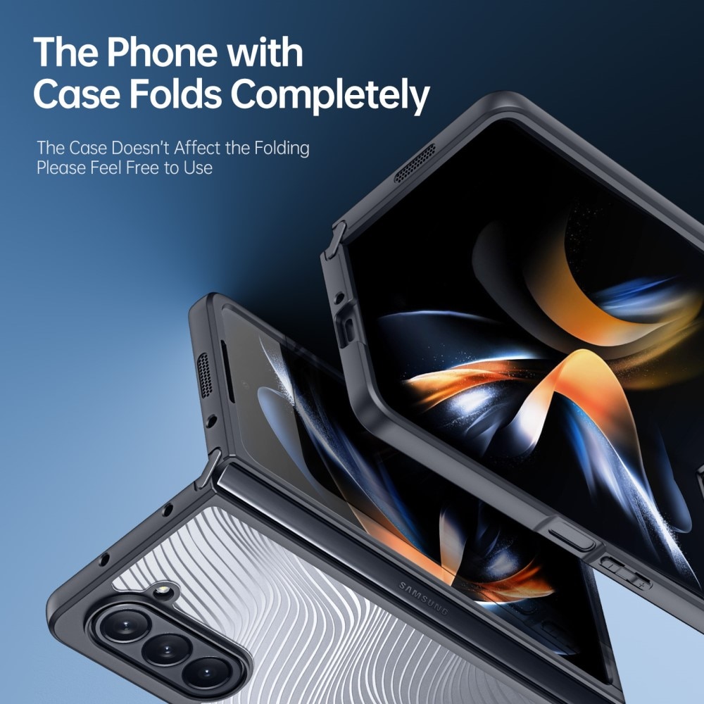 Aimo Series Coque Samsung Galaxy Z Fold 5 transparent