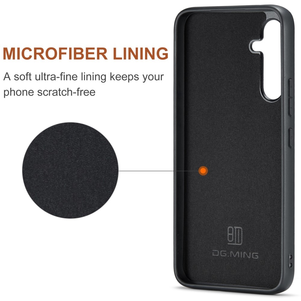 Coque Magnetic Card Slot Samsung Galaxy A54, Noir