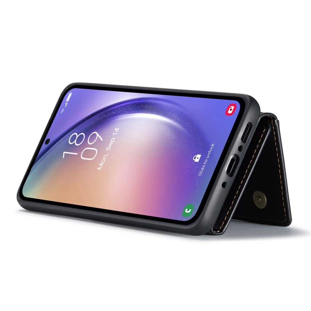 Coque Magnetic Card Slot Samsung Galaxy A54, Noir