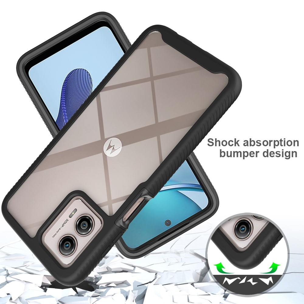 Coque Full Protection Motorola Moto G53, Noir