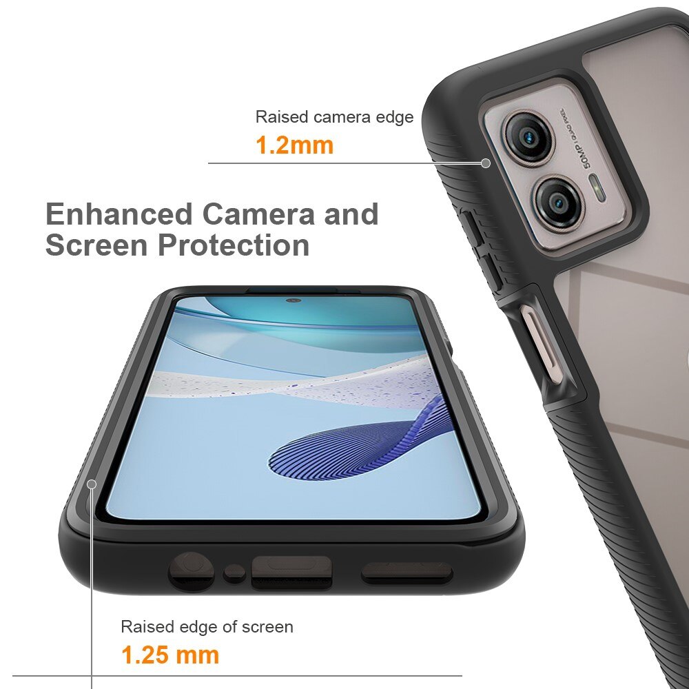 Coque Full Protection Motorola Moto G53, Noir