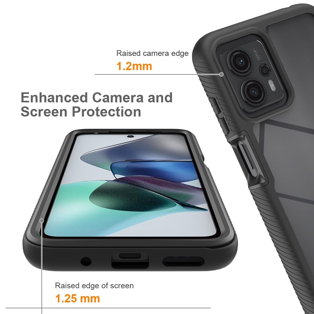 Coque Full Protection Motorola Moto G13, Noir