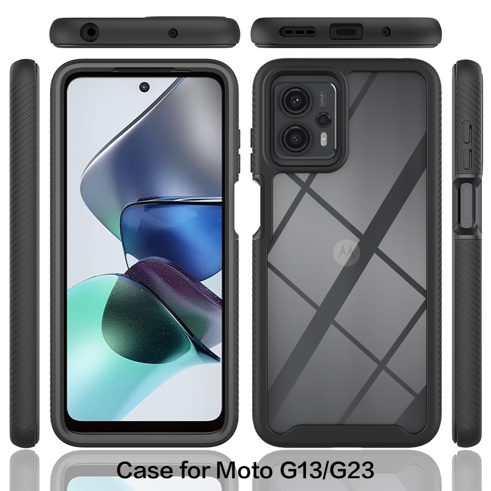 Coque Full Protection Motorola Moto G13, Noir