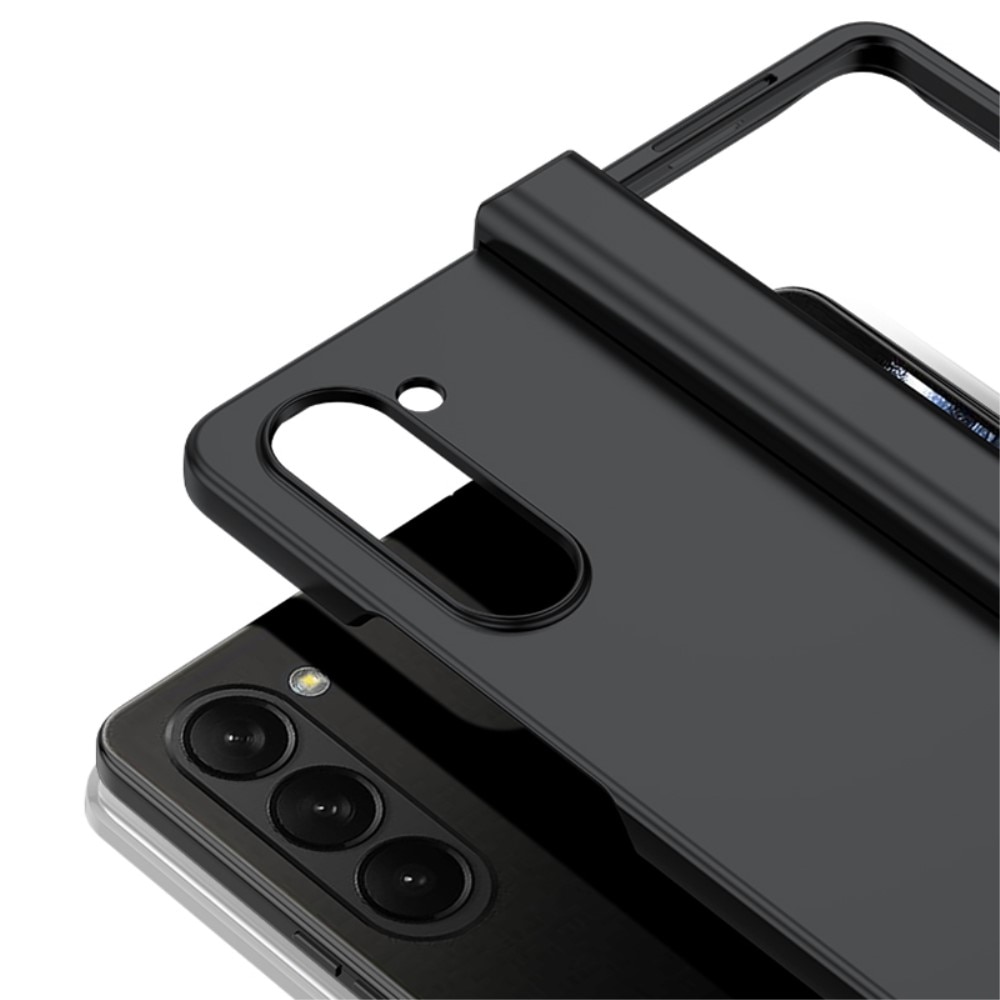 Coque dures caoutchoutées Hinge Protection Samsung Galaxy Z Fold 5, noir
