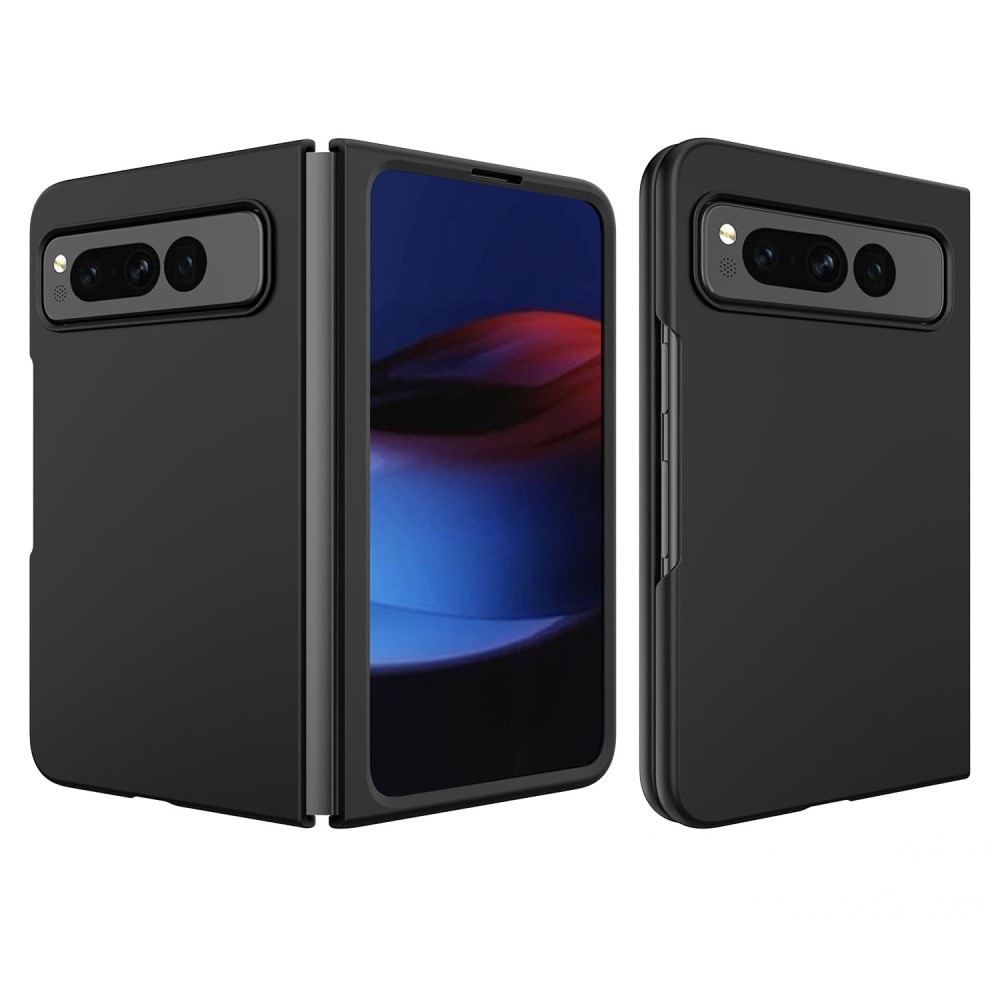 Coque dures caoutchoutées Google Pixel Fold, noir