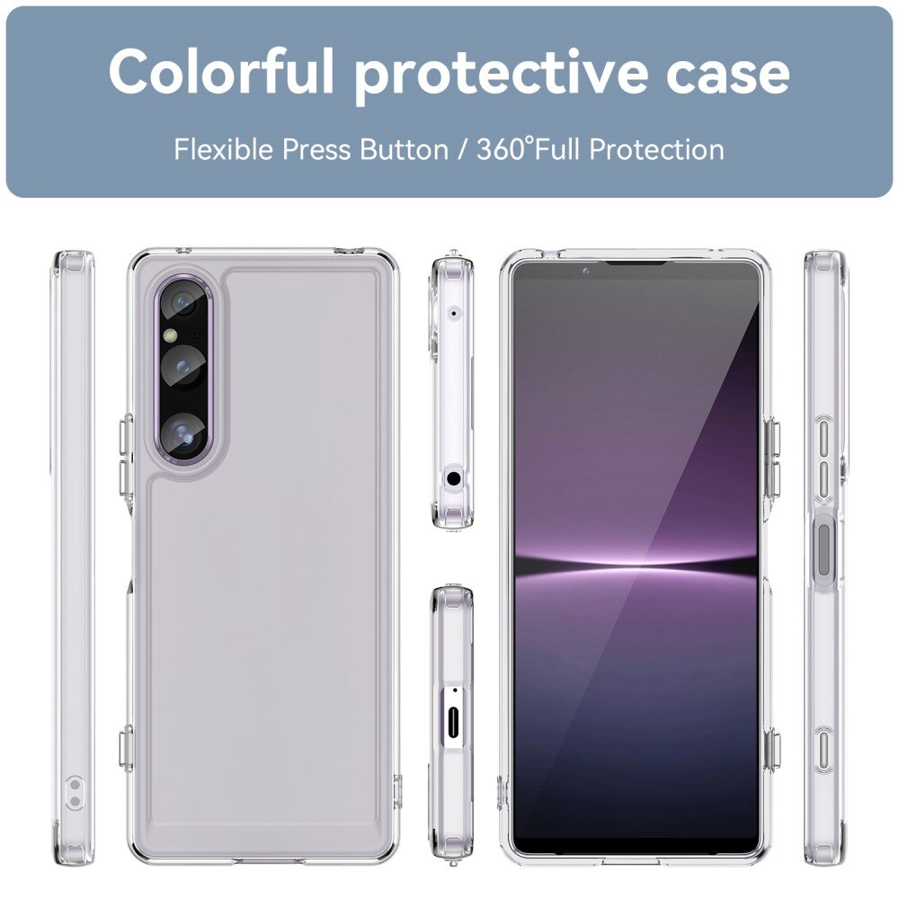 Coque Hybride Crystal Hybrid Sony Xperia 1 V, transparent