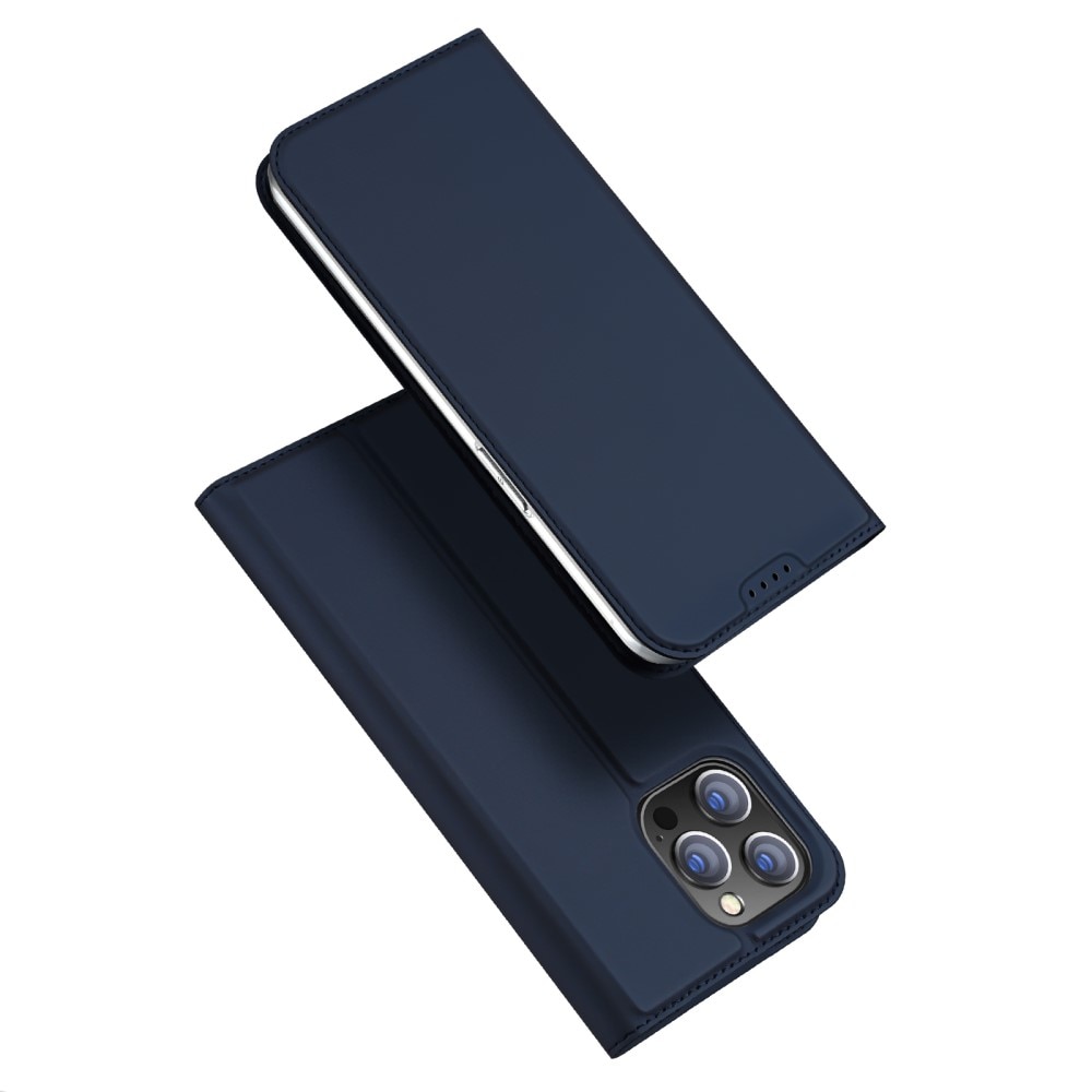 Étui portefeuille Skin Pro Series iPhone 15 Pro Max, Navy