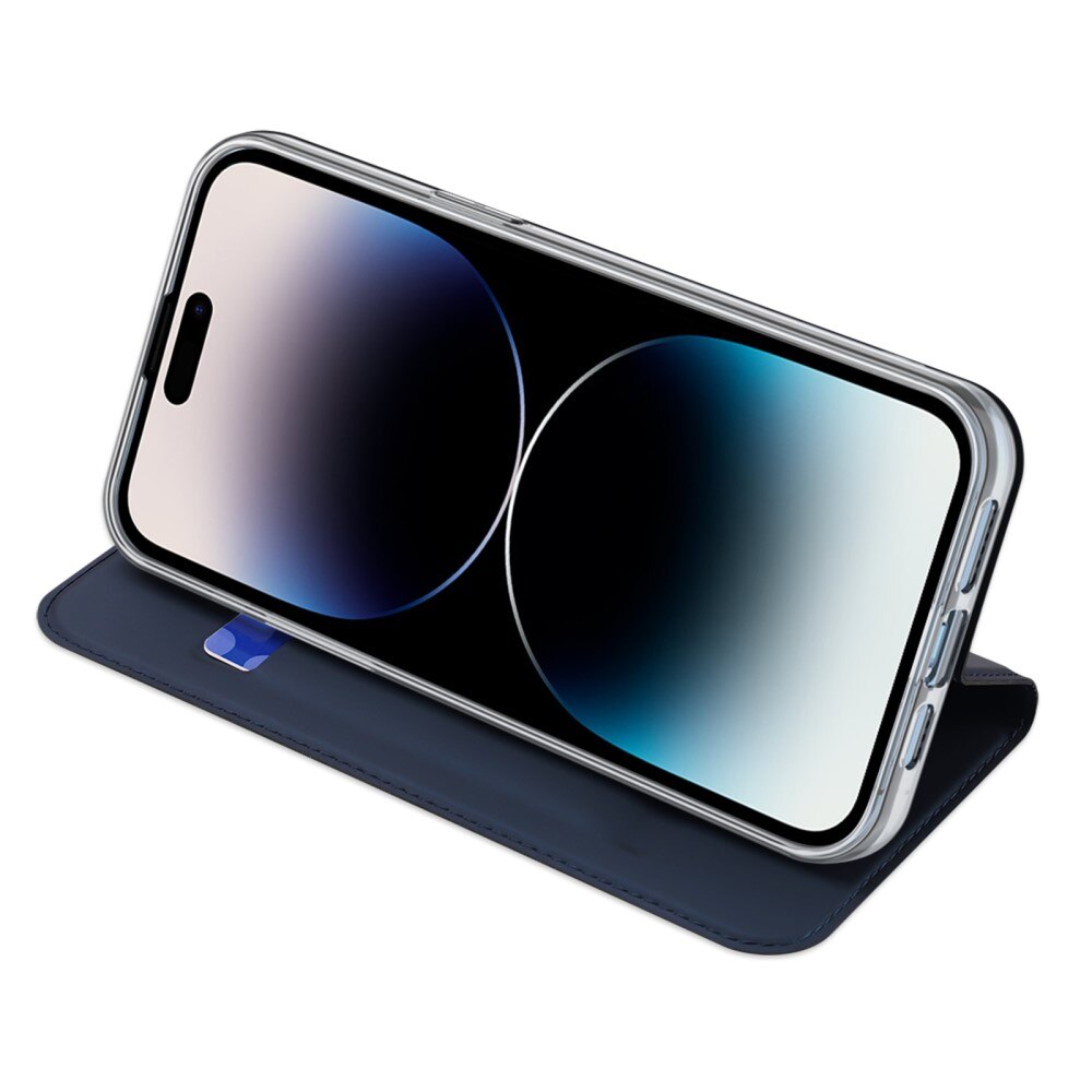 Étui portefeuille Skin Pro Series iPhone 15 Pro Max, Navy