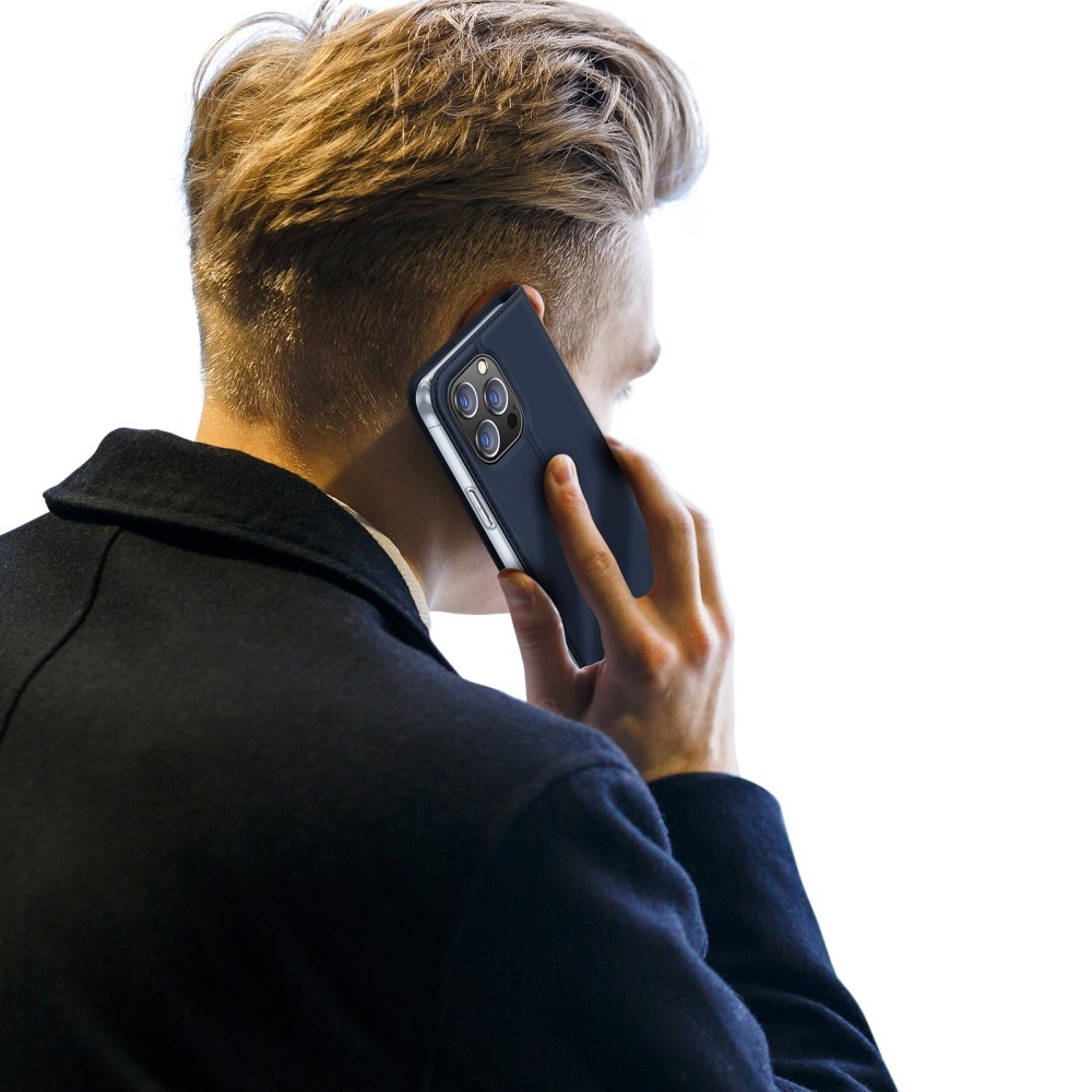 Étui portefeuille Skin Pro Series iPhone 15 Pro Max, Navy