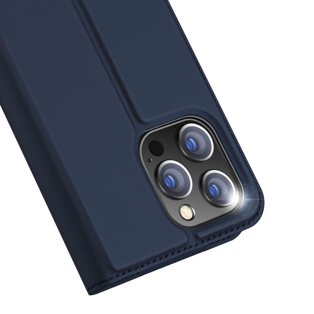 Étui portefeuille Skin Pro Series iPhone 15 Pro Max, Navy