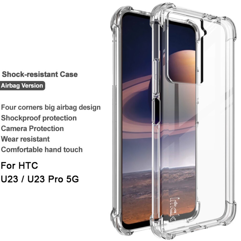 Coque Airbag Case HTC U23 Pro, Clear