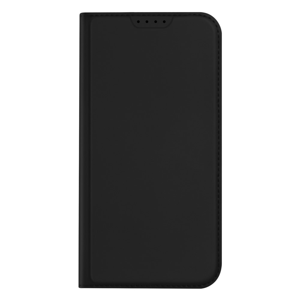 Étui portefeuille Skin Pro Series iPhone 15, Noir