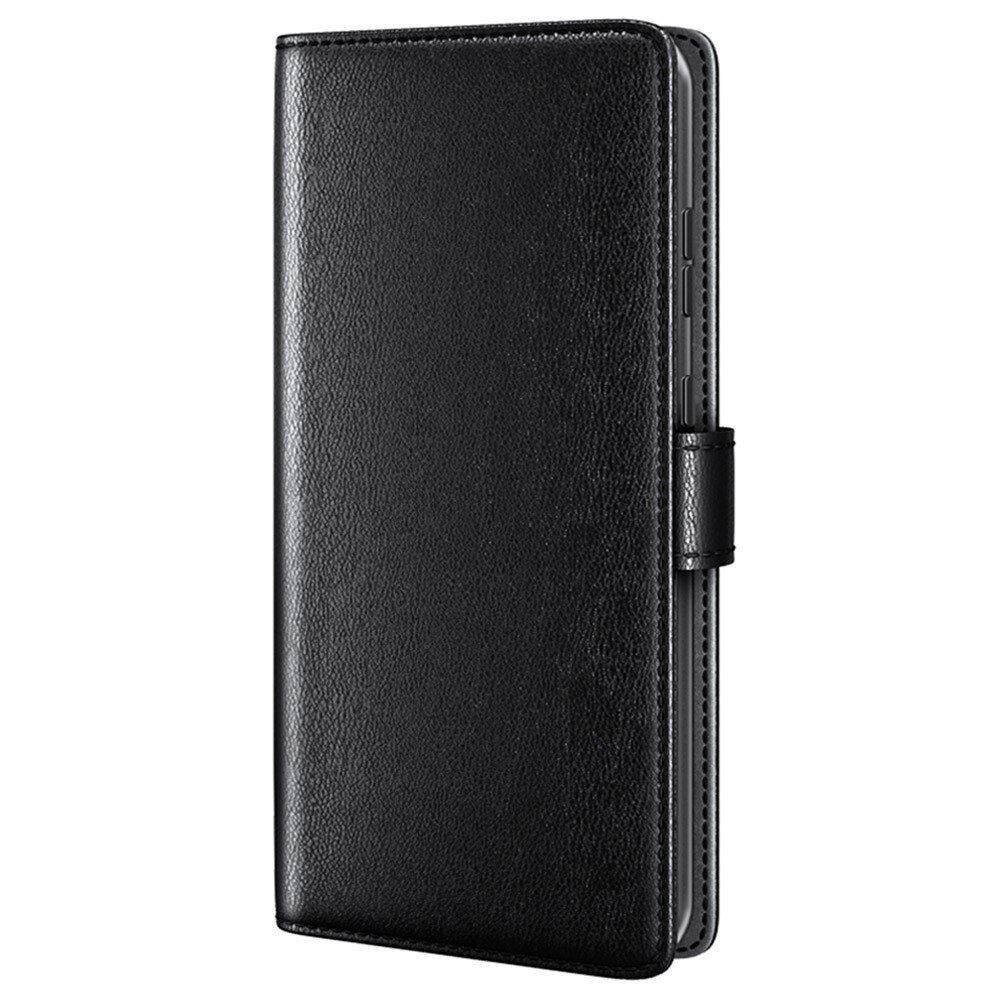 Étui en cuir veritable iPhone 15, Noir