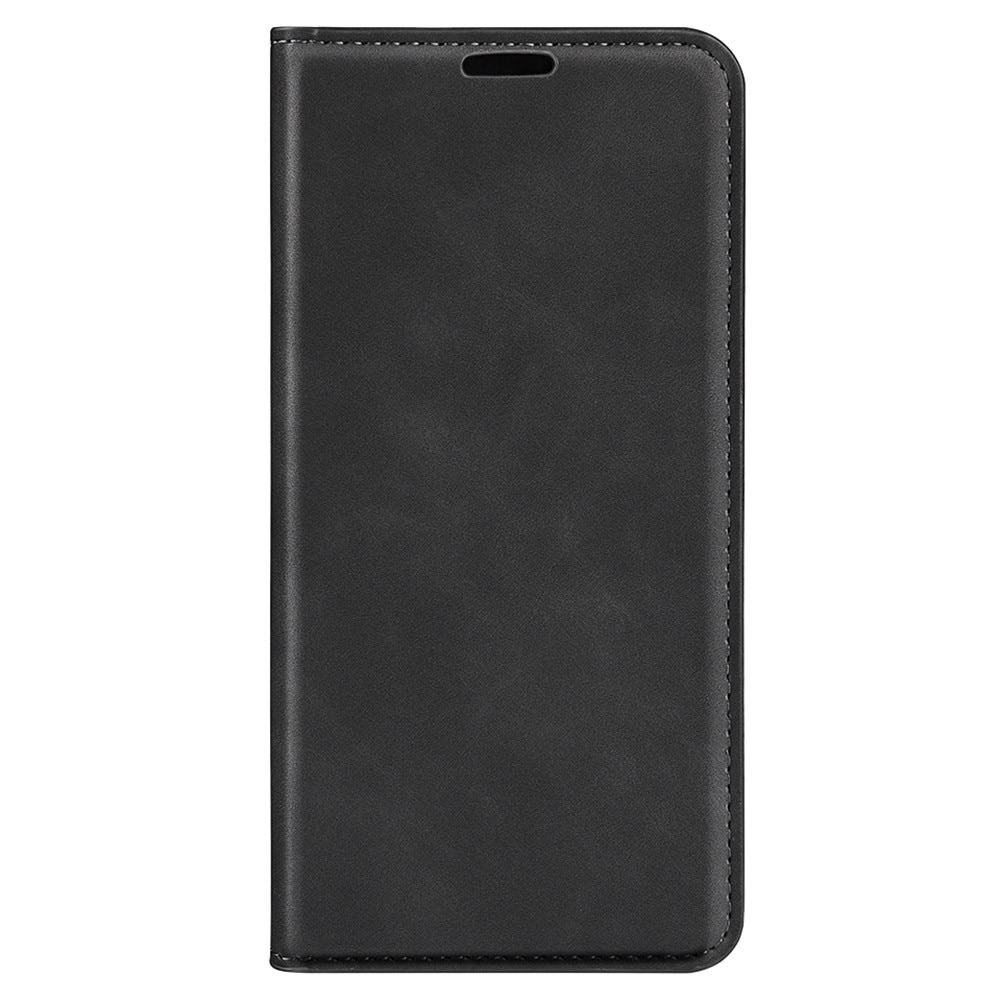 Coque portefeuille mince iPhone 15 Pro Max, Noir