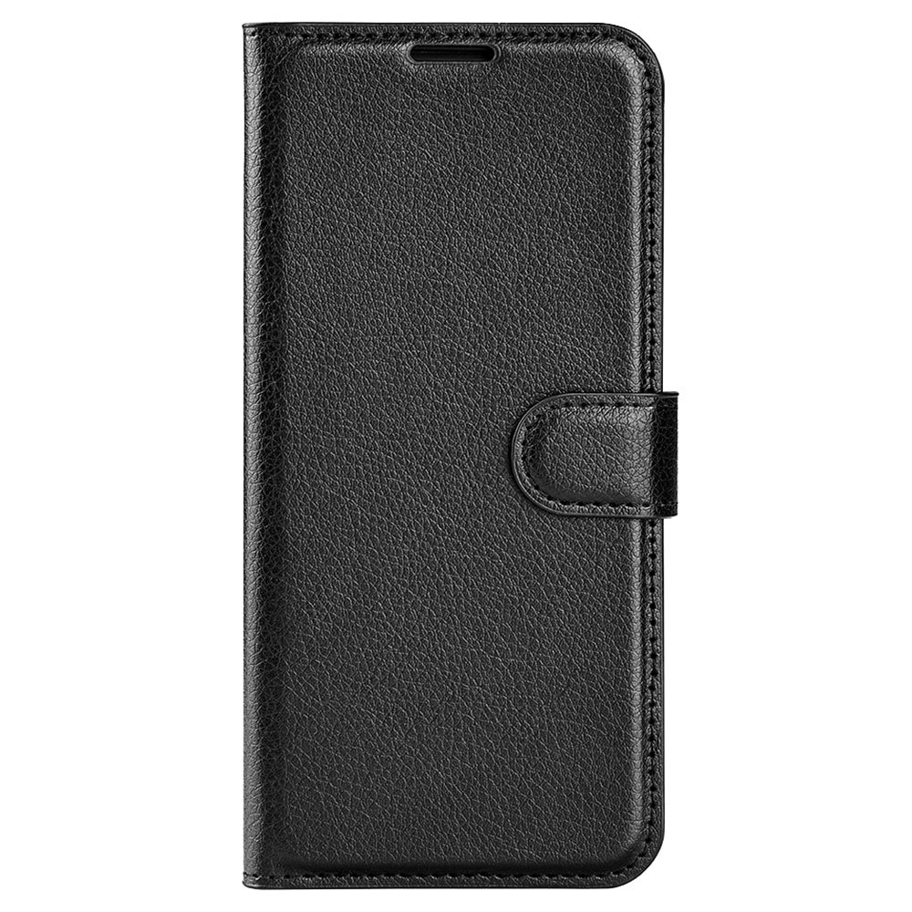 Coque portefeuille iPhone 15 Pro, noir