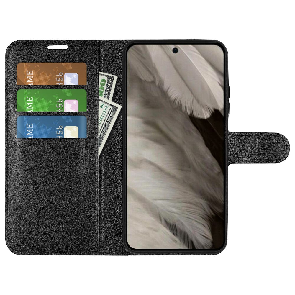 Coque portefeuille Google Pixel 8 Pro, Noir
