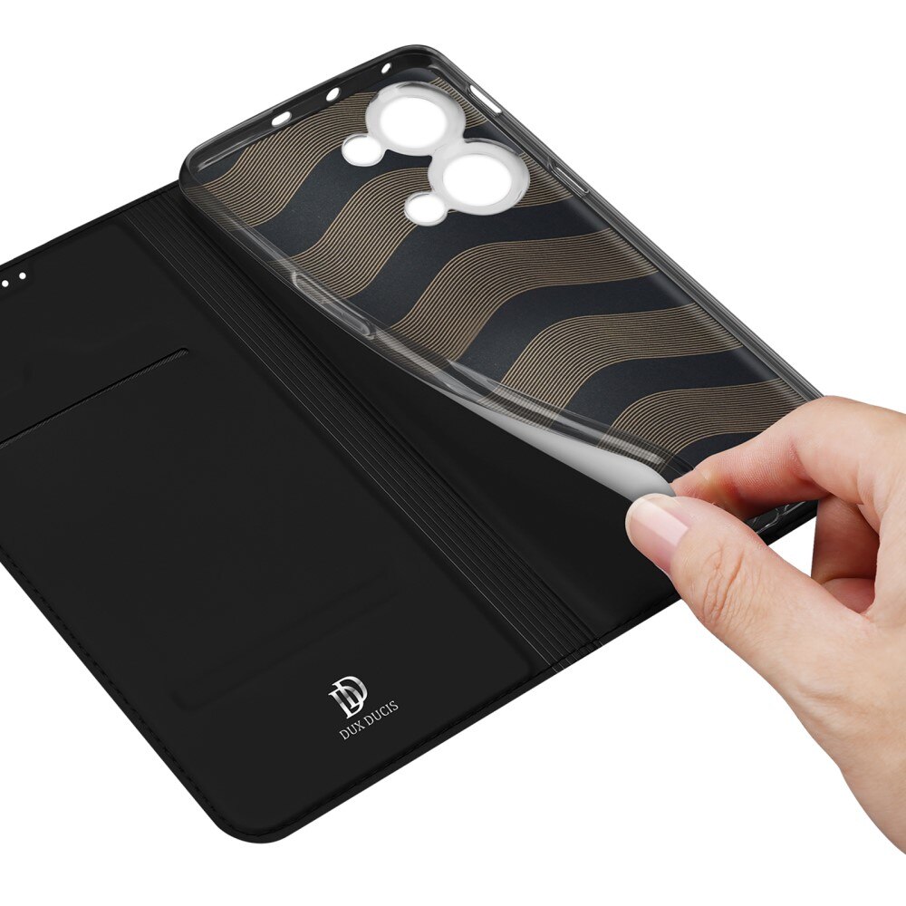 Étui portefeuille Skin Pro Series  OnePlus Nord 3, Noir