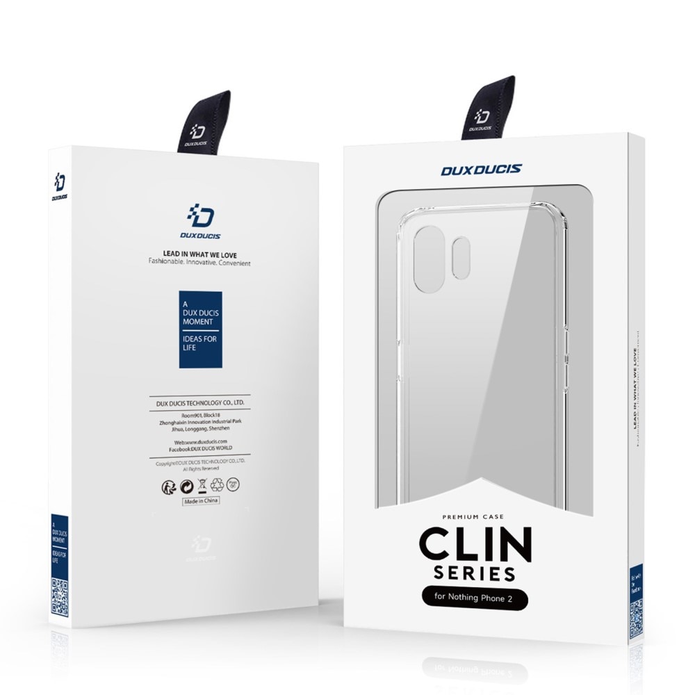 Clin Series Nothing Phone 2, transparent