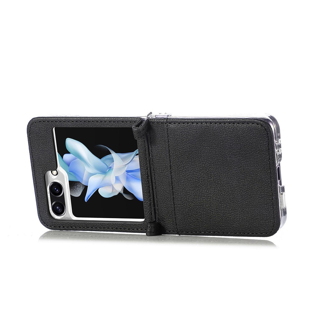 Étui portefeuille Slim Card Wallet Samsung Galaxy Z Flip 5, noir