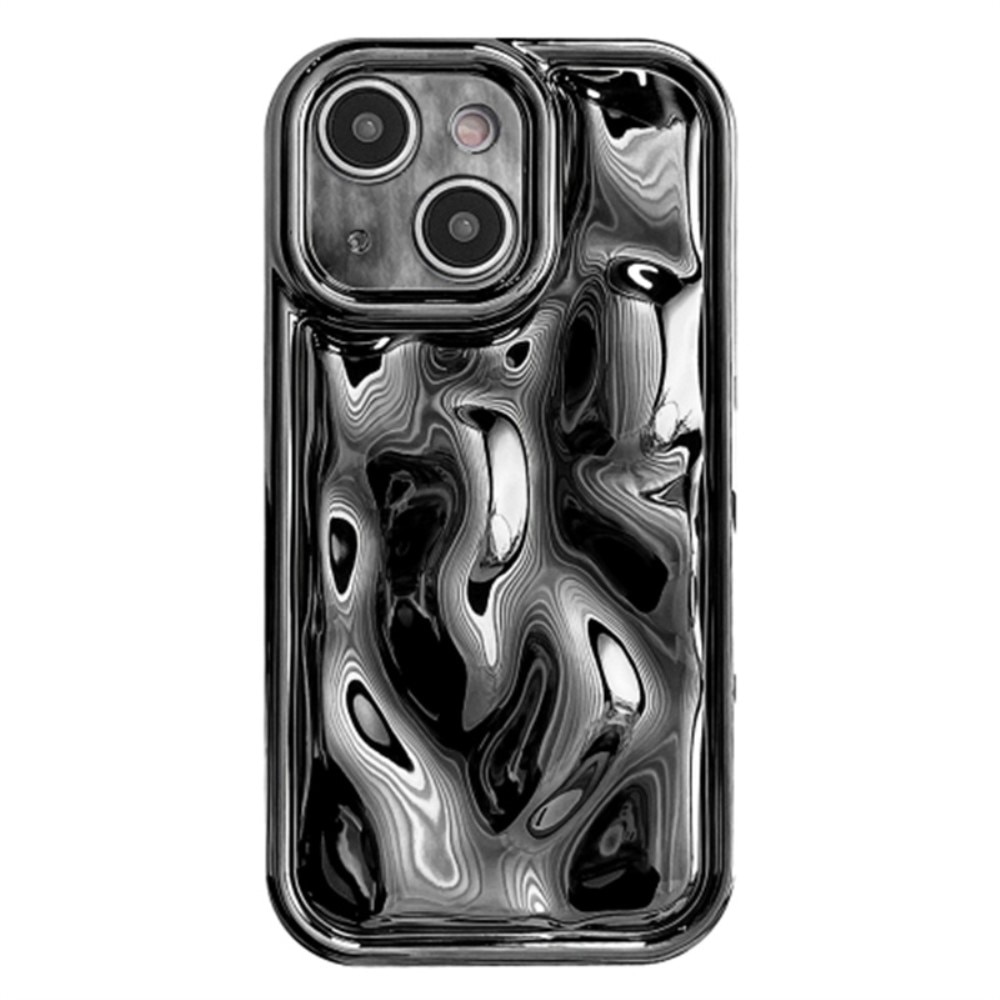 Coque TPU Wavy iPhone 14, noir