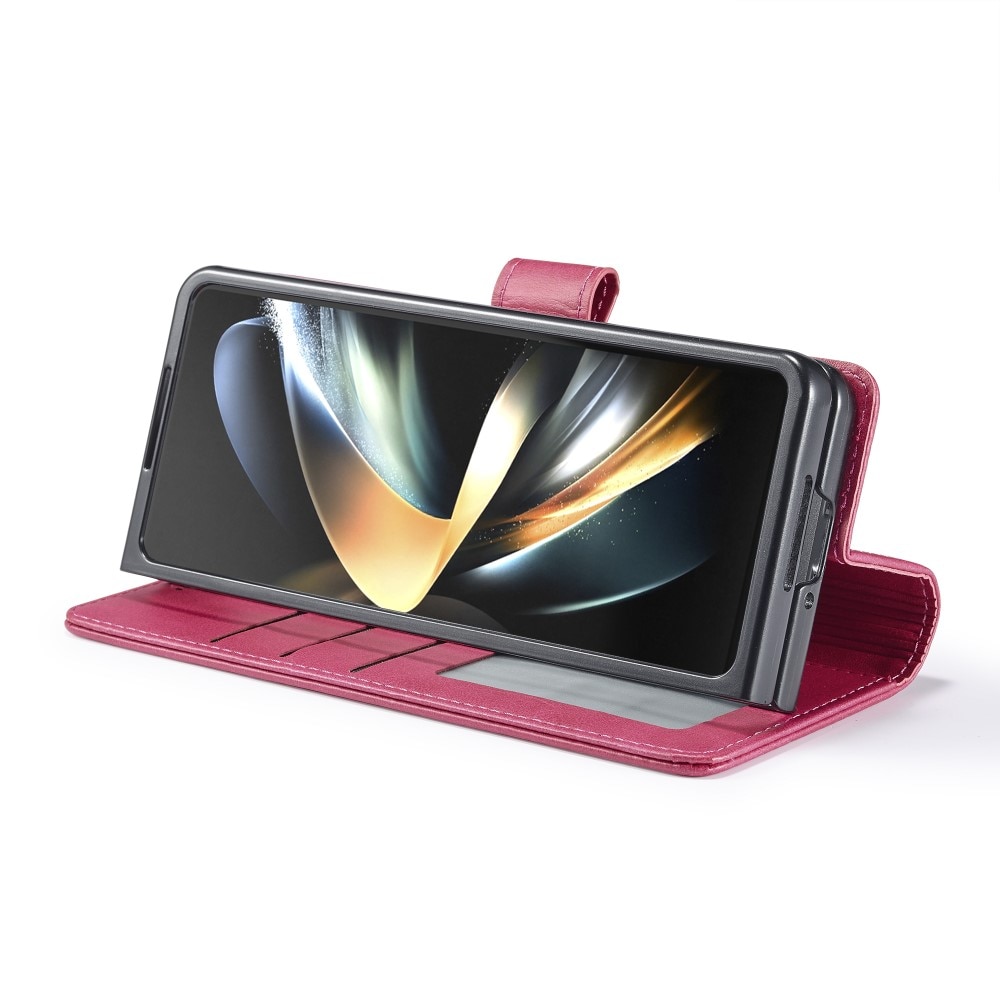 Étui portefeuille Samsung Galaxy Z Fold 5, rose