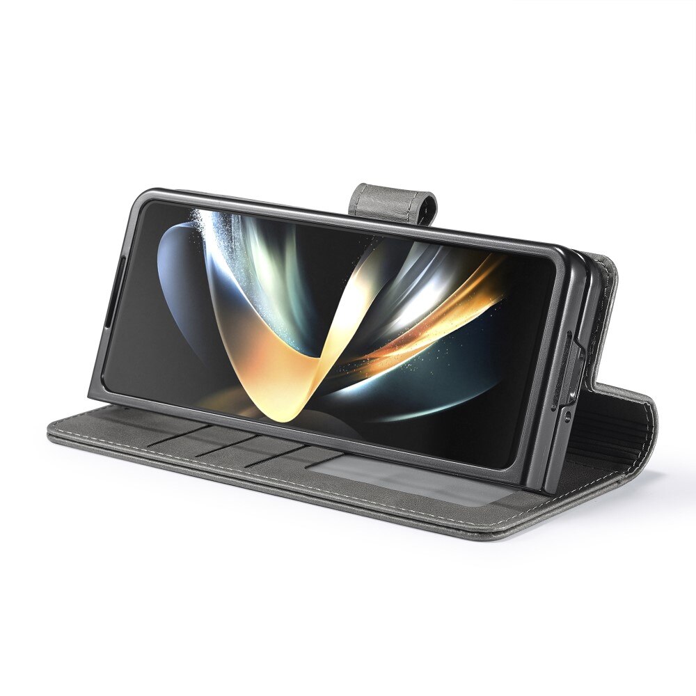 Étui portefeuille Samsung Galaxy Z Fold 5, gris