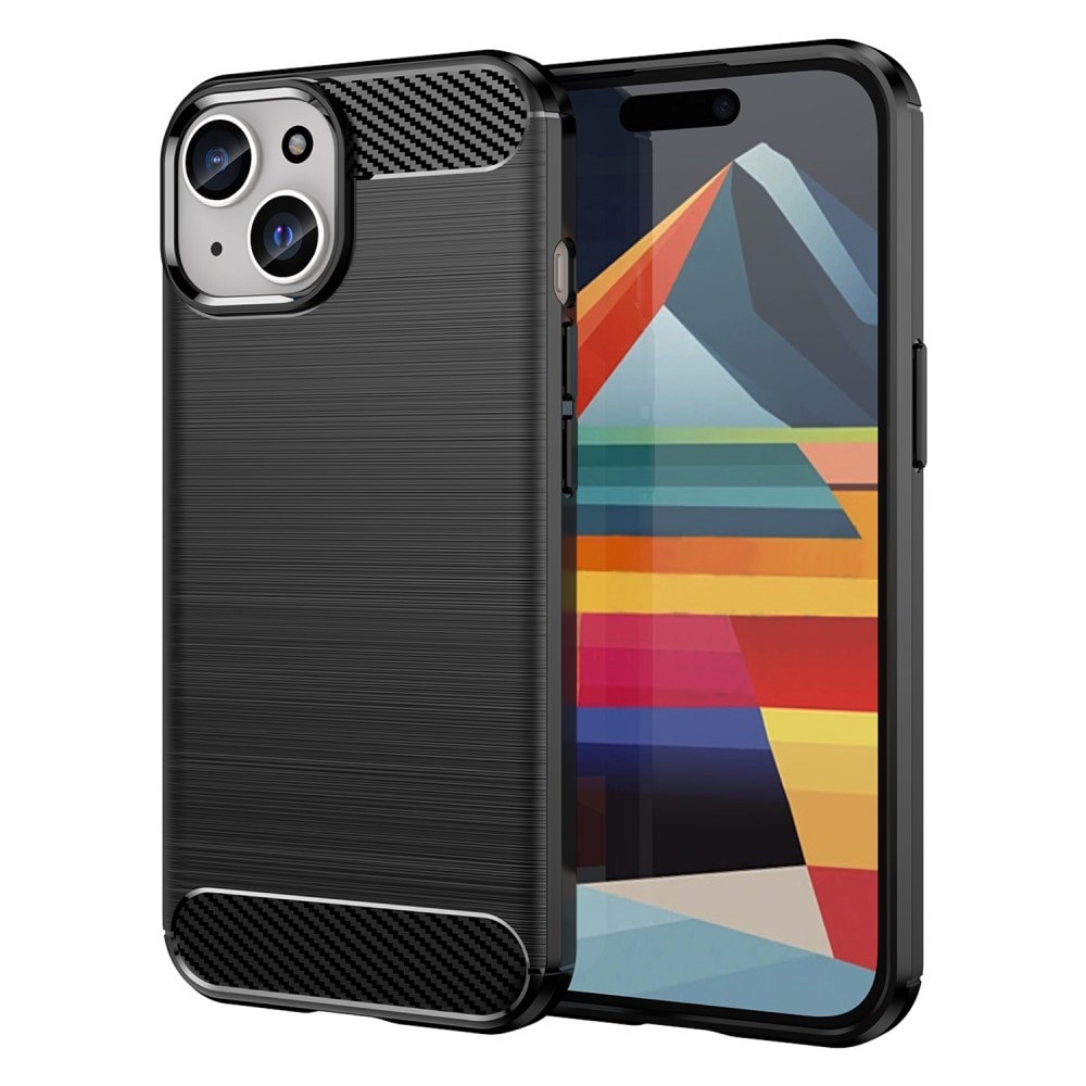 Coque TPU Brushed iPhone 15 Plus, [FÄRG}