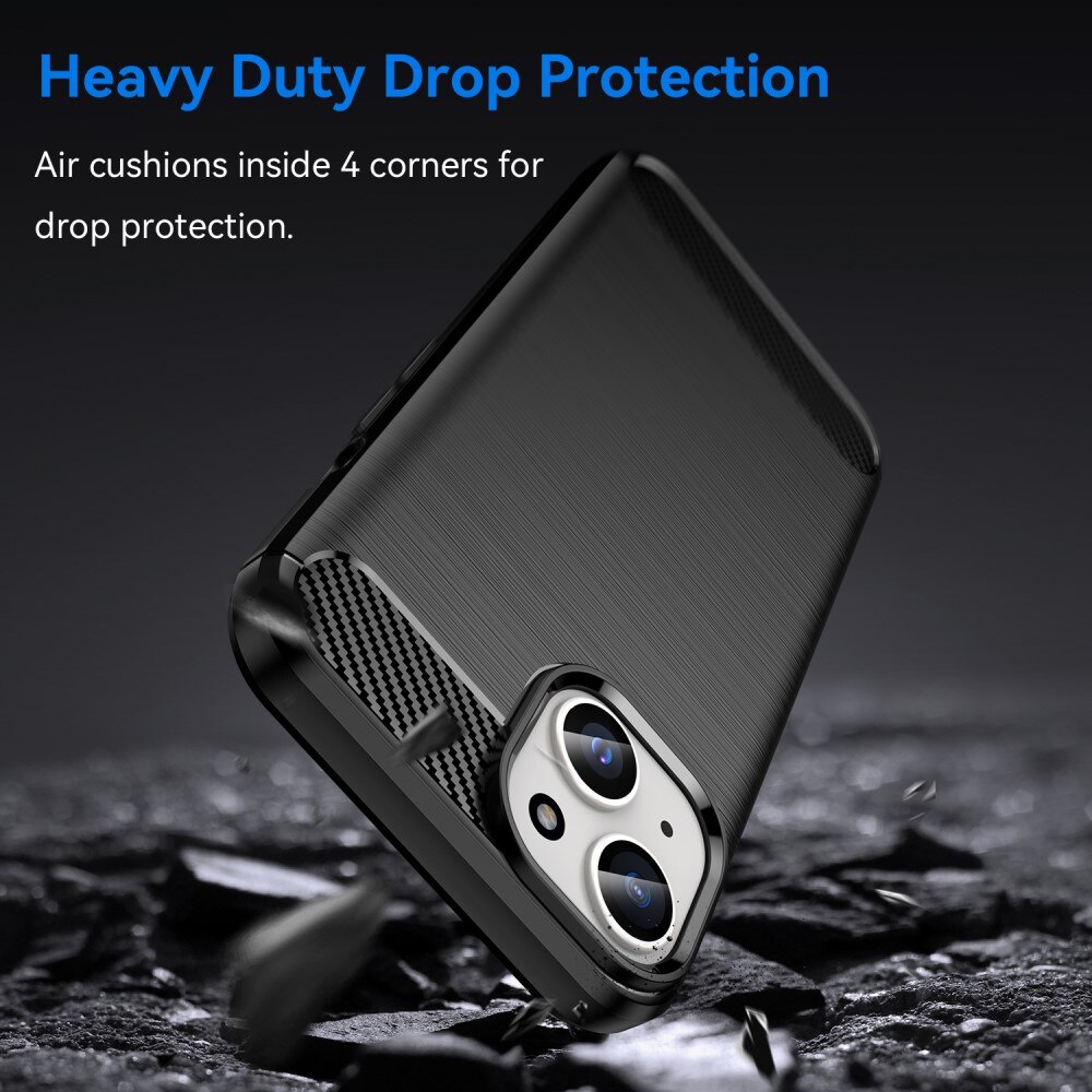 Coque TPU Brushed iPhone 15 Plus, [FÄRG}