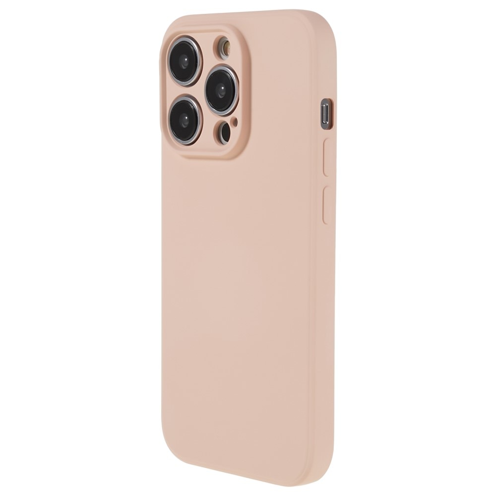 Coque TPU résistant aux chocs iPhone 15 Pro Max, rose