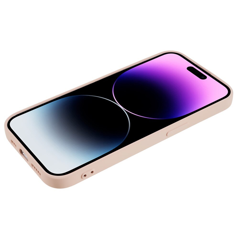 Coque TPU résistante aux chocs iPhone 15 Pro Max, Rose