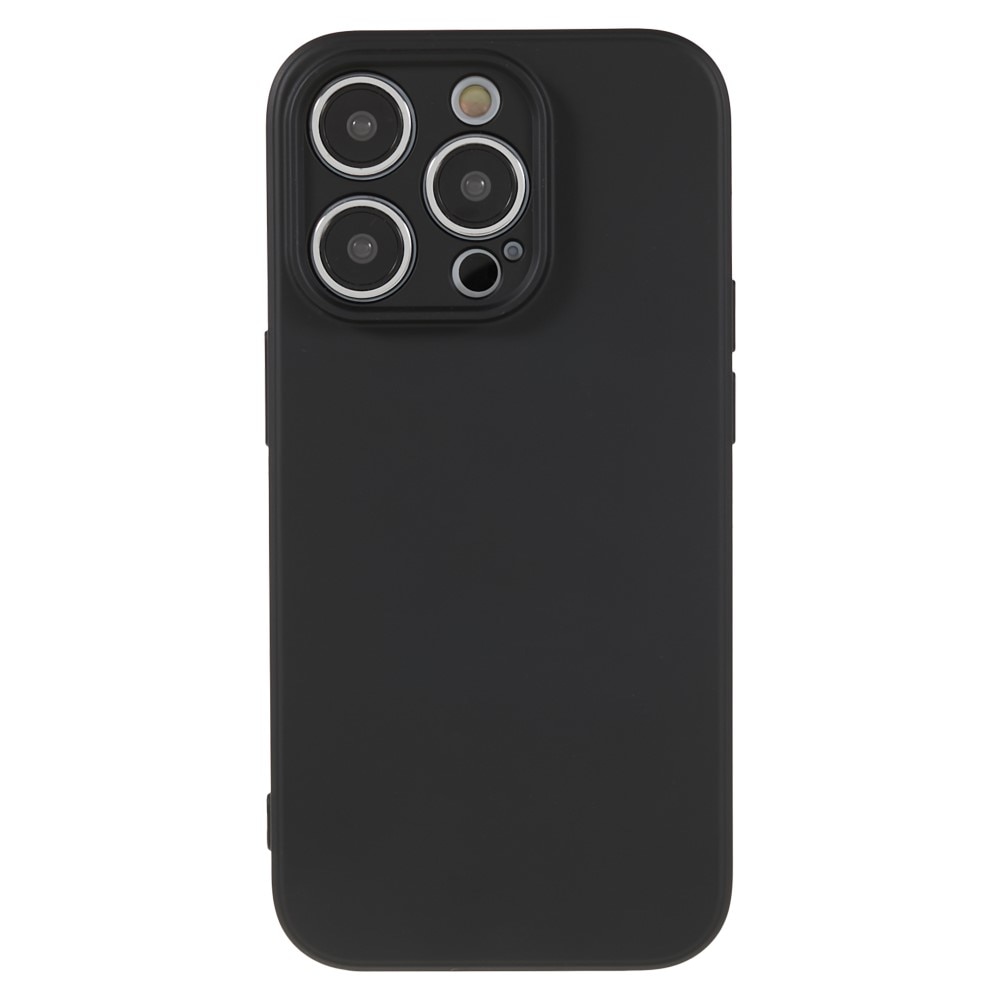 Coque TPU résistante aux chocs iPhone 15 Pro Max, Noir