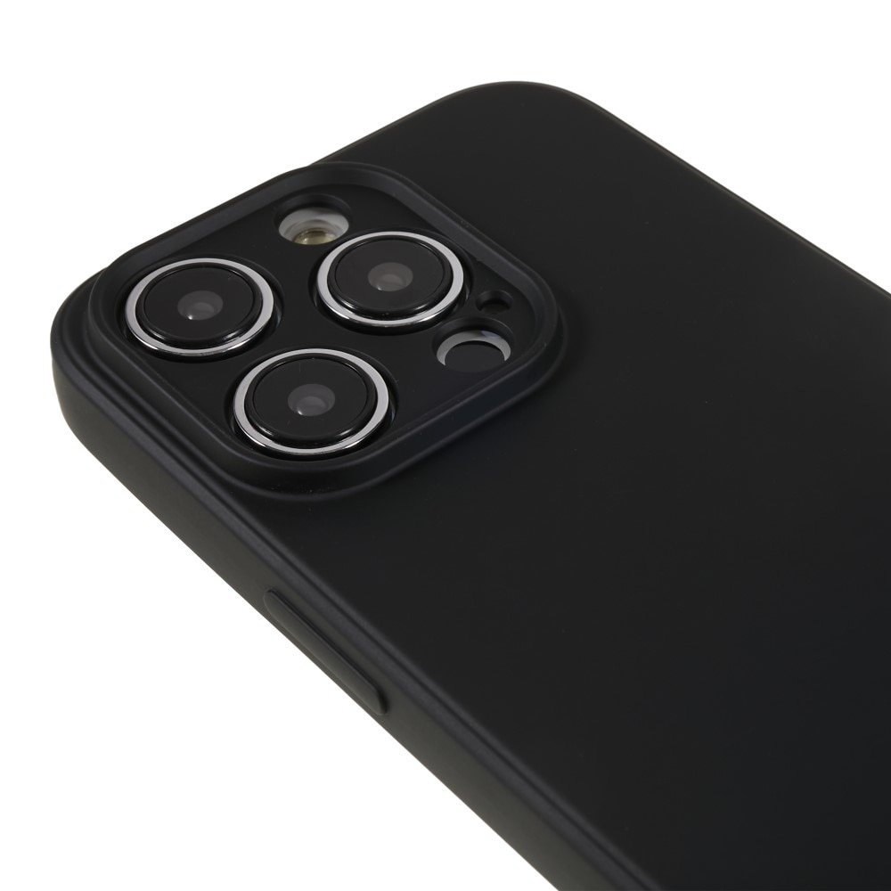 Coque TPU résistant aux chocs iPhone 15 Pro Max, noir