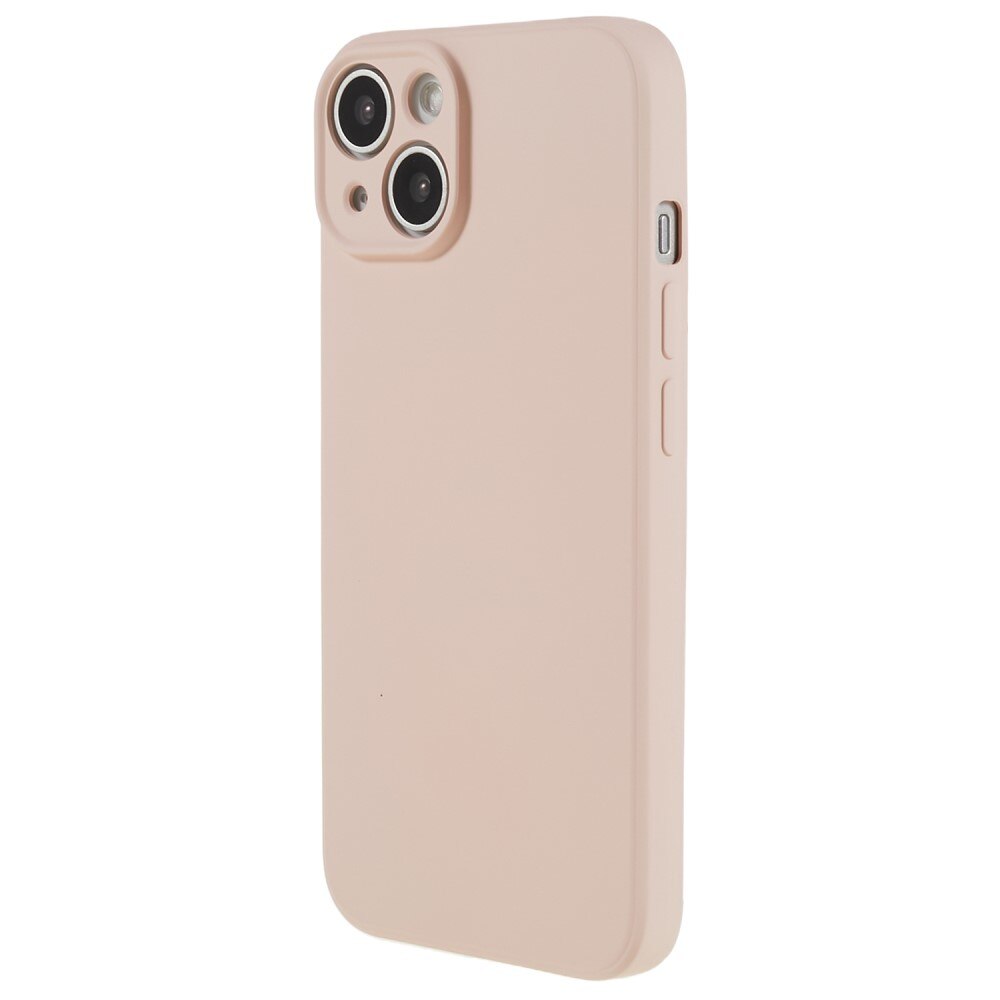 Coque TPU résistant aux chocs iPhone 15 Plus, rose