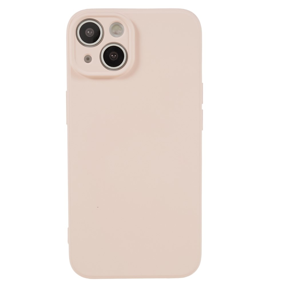 Coque TPU résistant aux chocs iPhone 15 Plus, rose