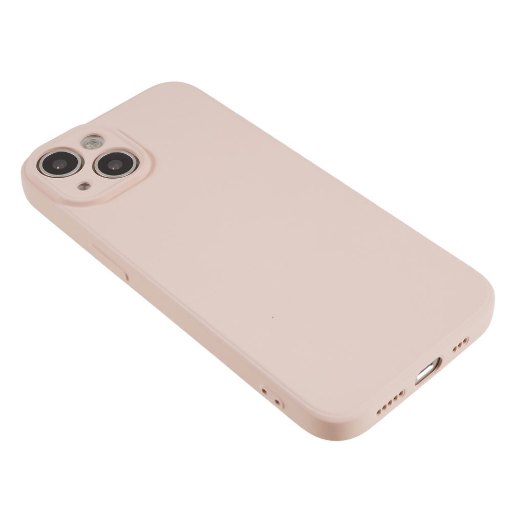 Coque TPU résistant aux chocs iPhone 15 Plus, rose