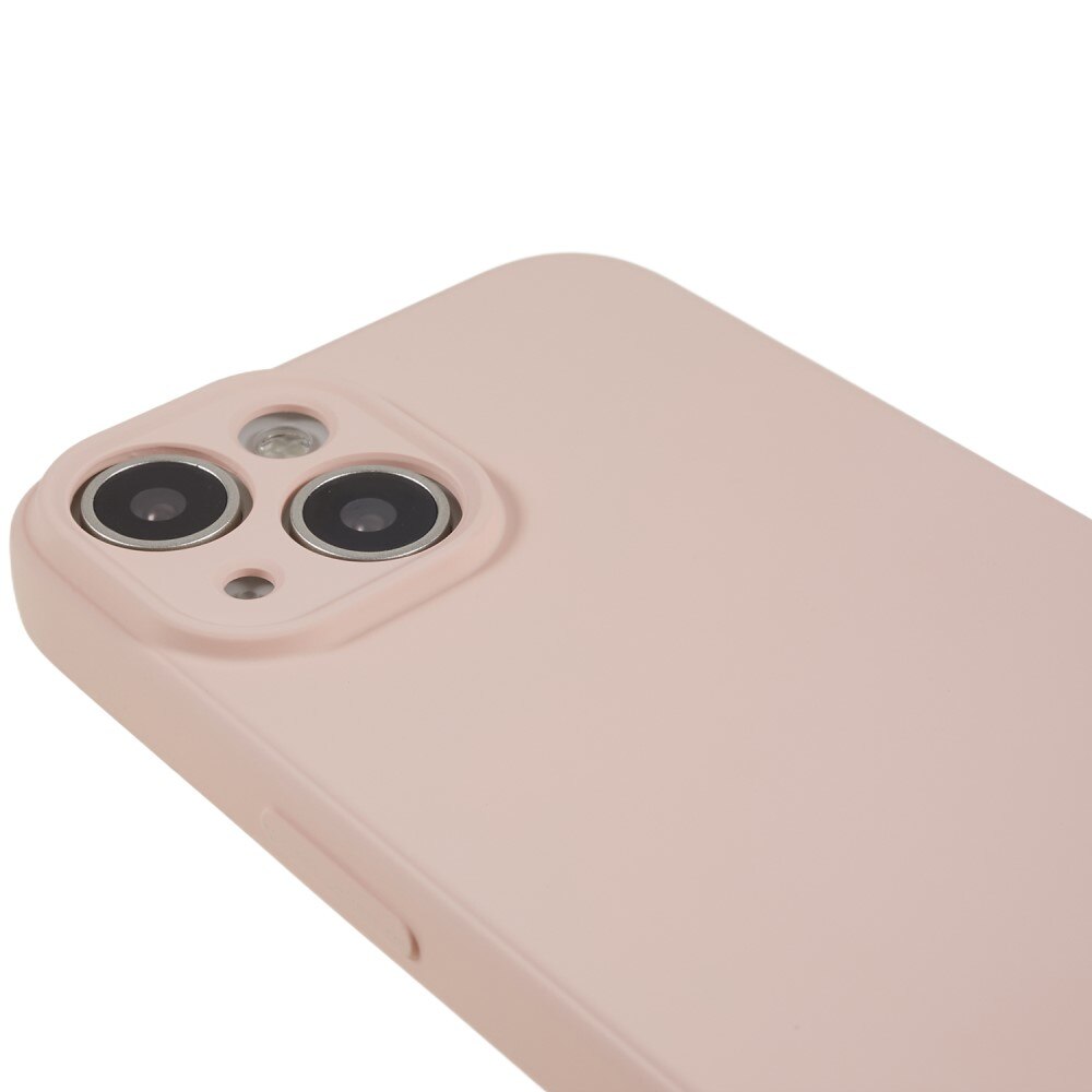 Coque TPU résistant aux chocs iPhone 15 Plus, rose