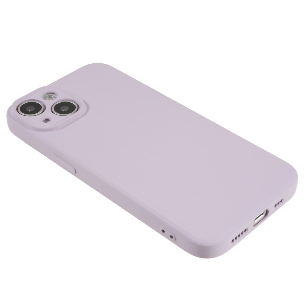 Coque TPU résistant aux chocs iPhone 15 Plus, violet