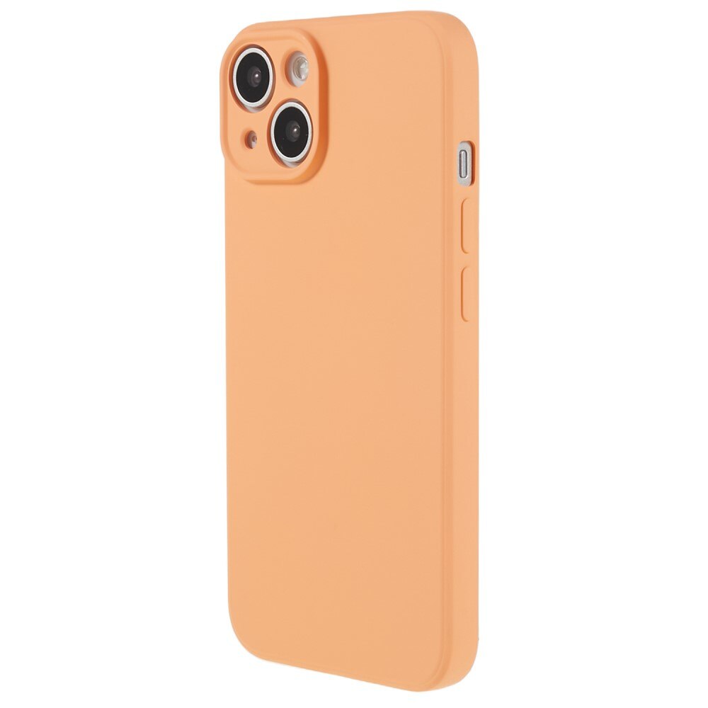Coque TPU résistante aux chocs iPhone 15, Orange