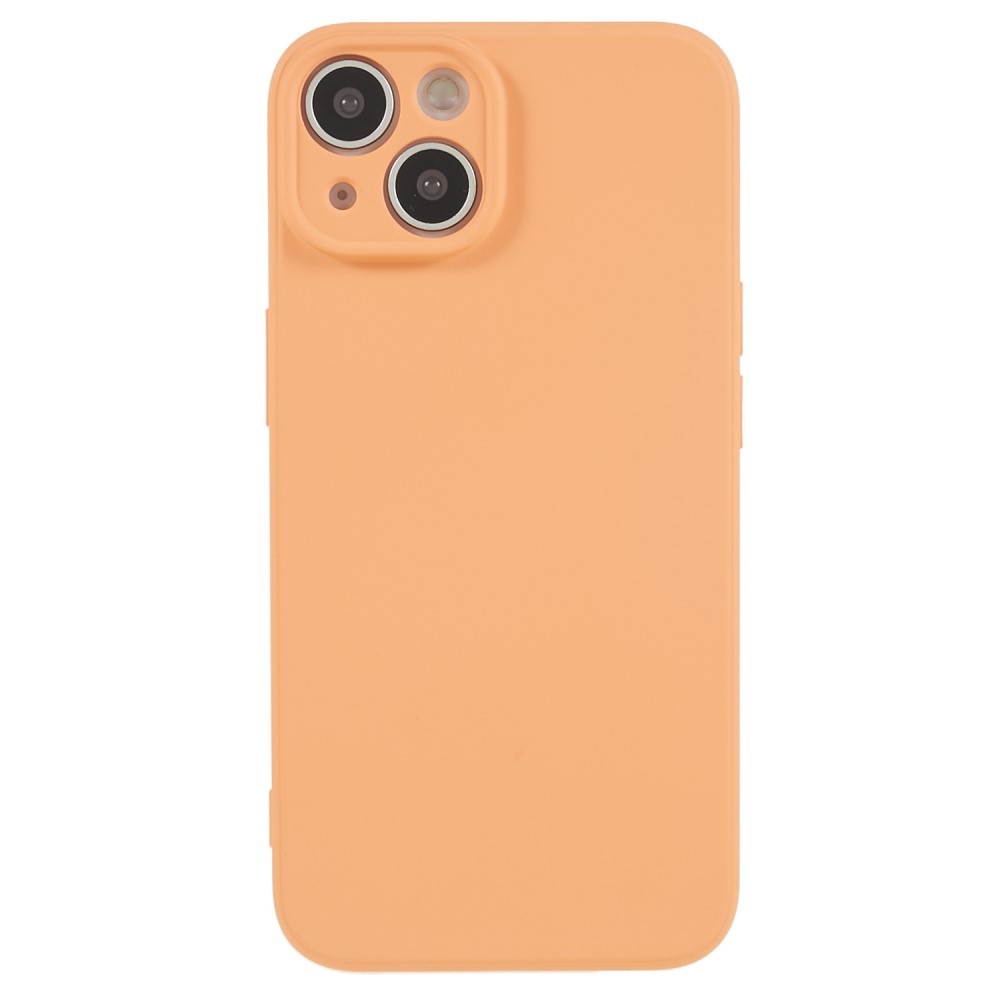 Coque TPU résistant aux chocs iPhone 15, orange