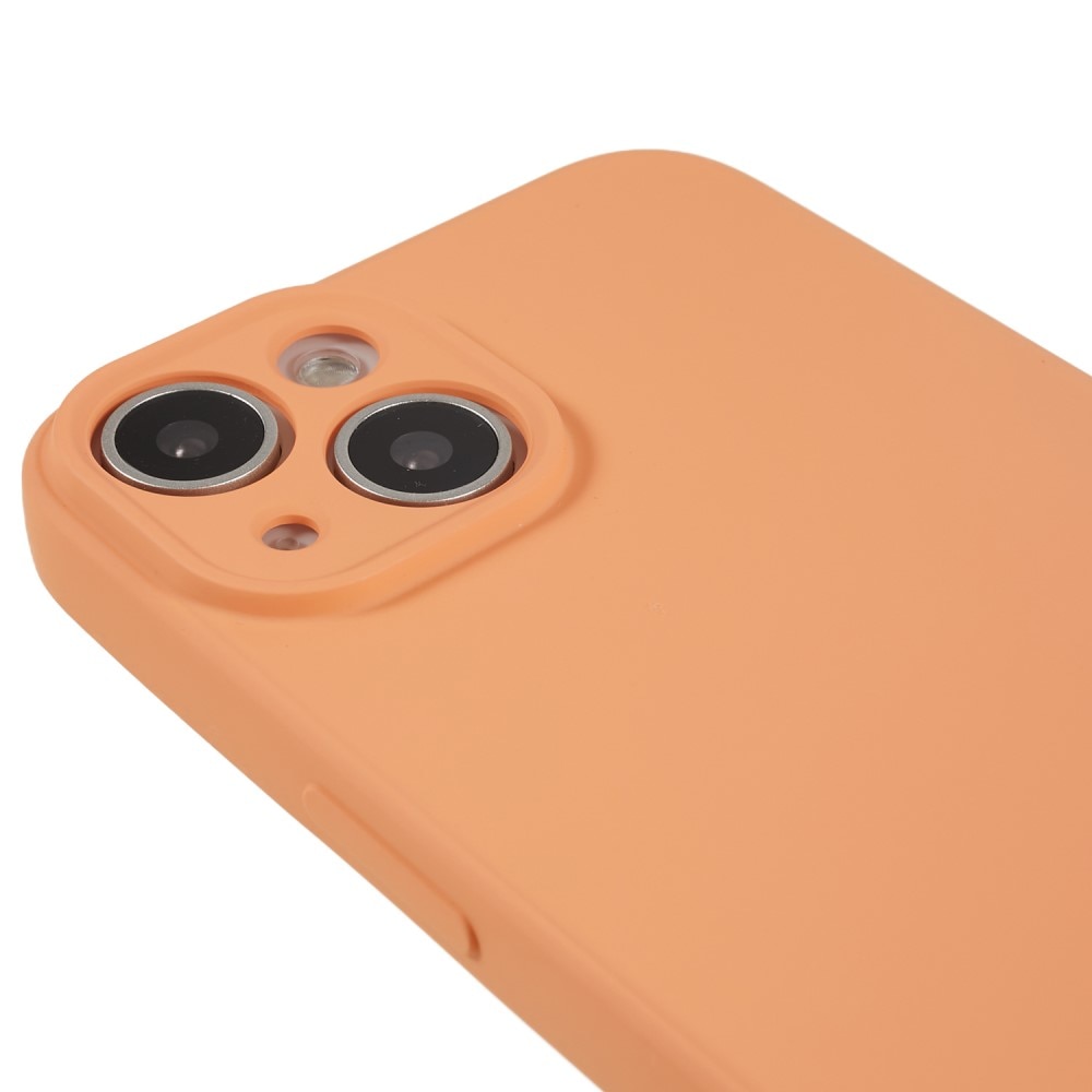 Coque TPU résistante aux chocs iPhone 15, Orange